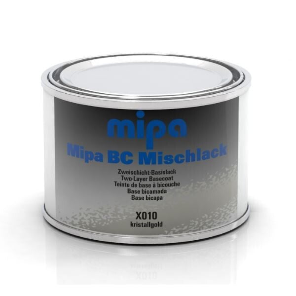 MIPA  BC X010 Crystal Gold Xirallic for Mixing Paint (500ML)