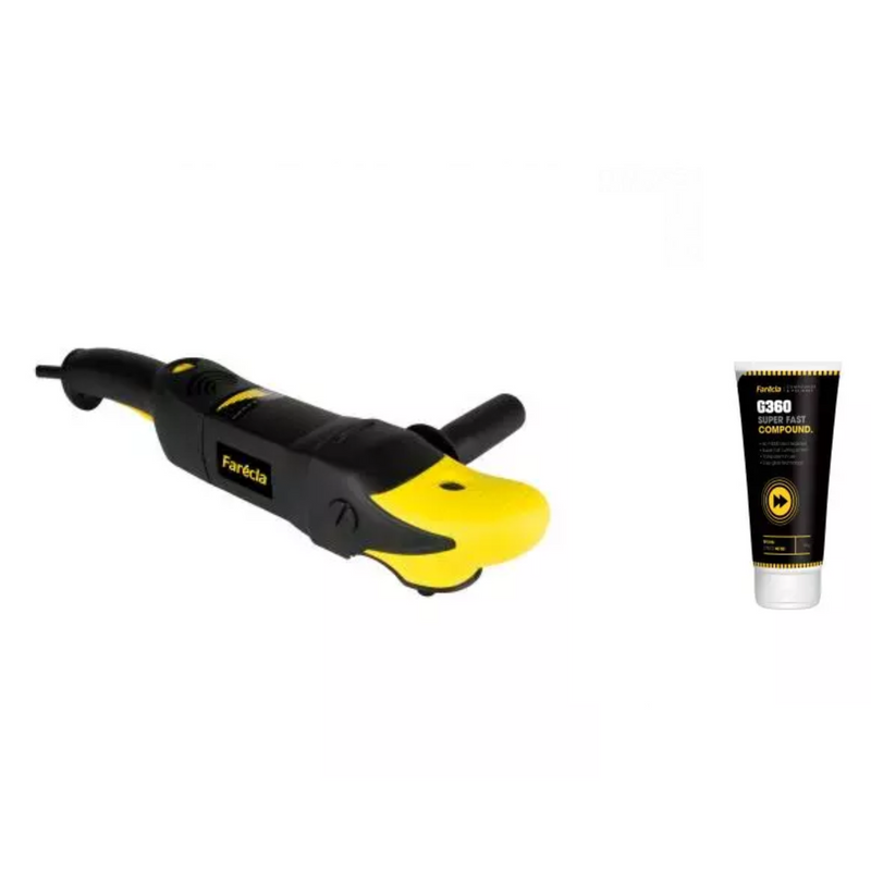 Farecla GPT003 G-PLUS 150mm Rotary Machine Polisher + G360 SUPER FAST COMPOUND