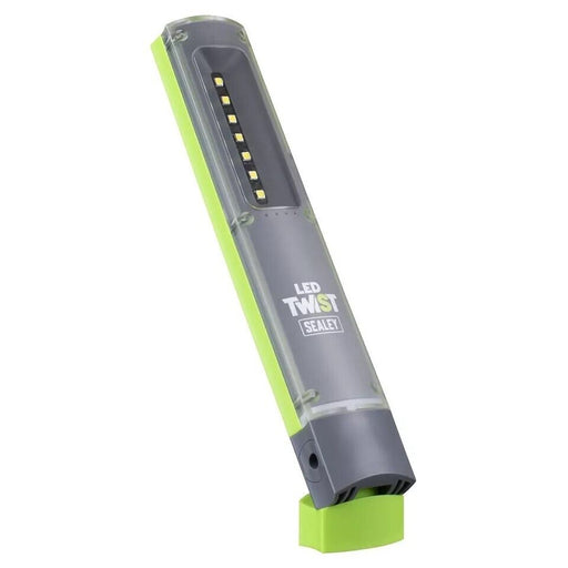 Sealey LED Twist LED401G  Rechargeable Inspection Light 2W & 1W SMD LED