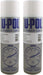 2 x UPOL Power Can Clear Coat Lacquer Top Coat Fast Drying Gloss Aerosol 500ml
