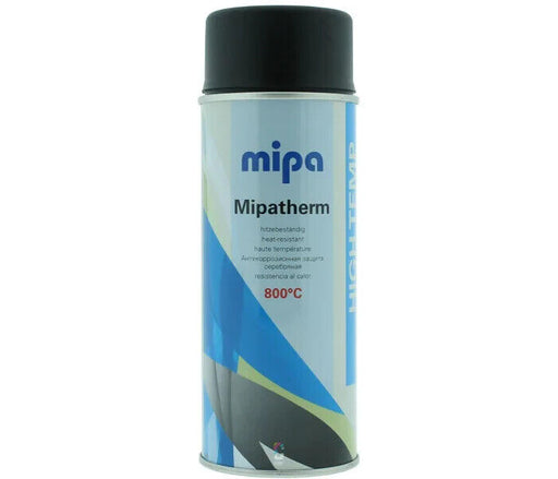MIPATHERM BLACK HEAT RESISTANCE UPTO 800C PAINT 400ml