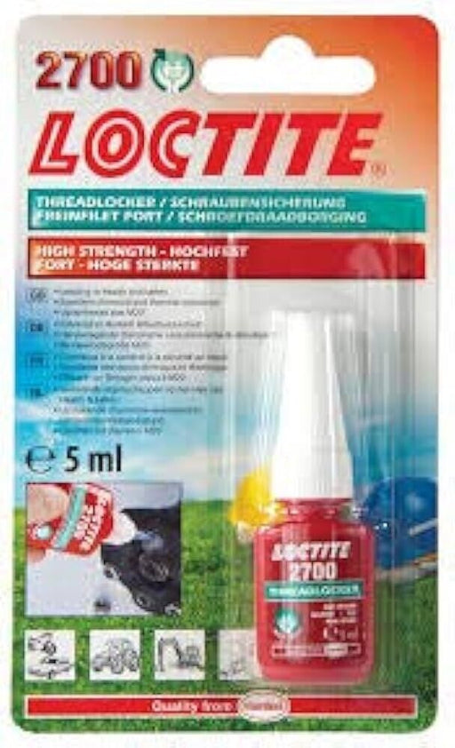 Loctite 1960972 2700 Specified High Strength Thread Lock and Sealant Nutlock 5ml