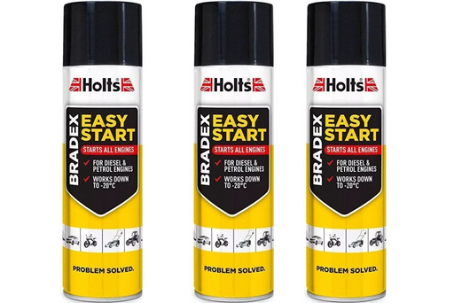 3 x Bradex Easy Start Aerosol - 300ml Can
