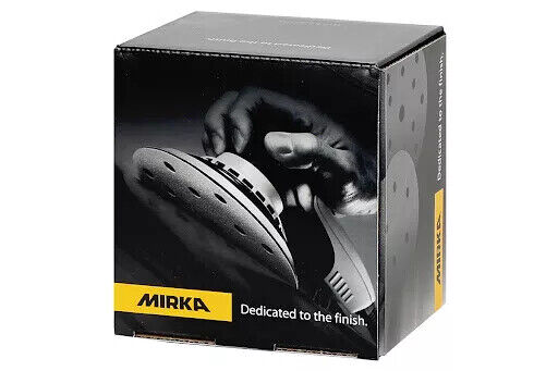 MIRKA GOLD GRIP 150MM 3'' 77MM DA SANDING DISCS box of 50