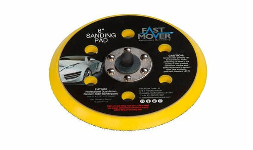 Fast-Mover FMT9010 Backing Pad Hook and Loop 6"/150mm 5/16"