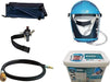 ANEST IWATA Full Face Mask Kit 2020 Airfed Adjustable Regulator, Visor, Hose