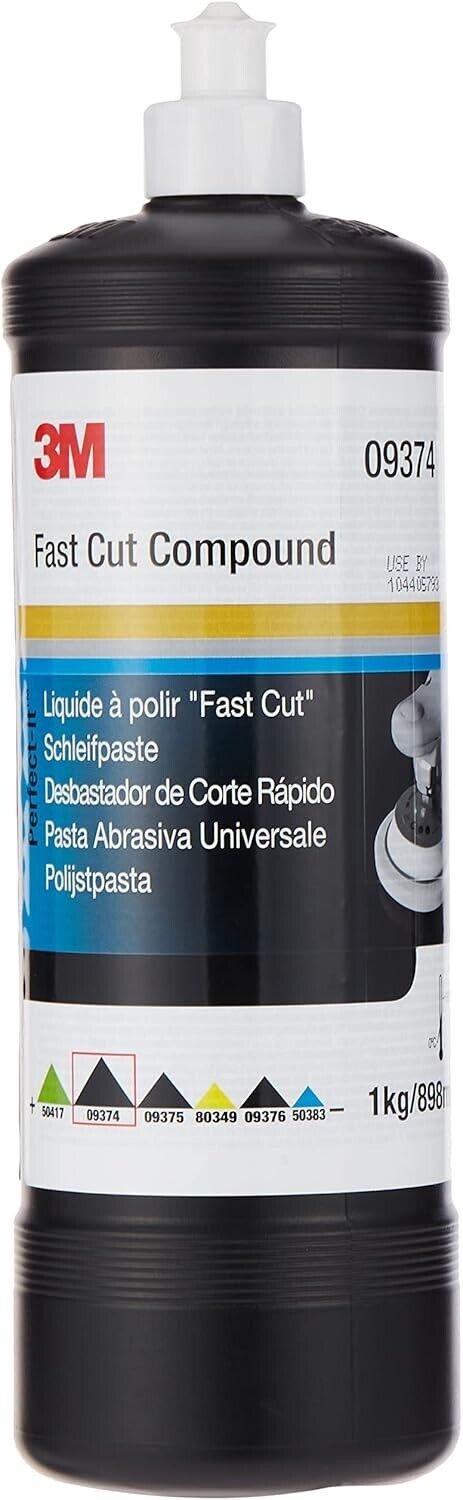 3M Perfect-It Fast Cut Compound polish similar to plus green 51815 1 kg, 09374
