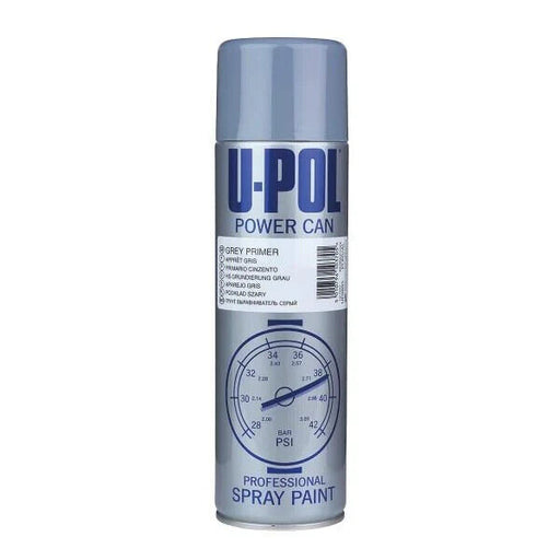 U-Pol Power Can Grey Primer Aerosol 500ml