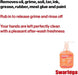 Swarfega Orange Wash 450 ML & Disposable Nitrile Gloves Blue Size  M Pack 100