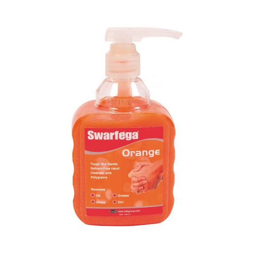 Swarfega 450ML Orange Hand Wash Solvent-Free Heavy Duty Hand Cleaner SOR400MP