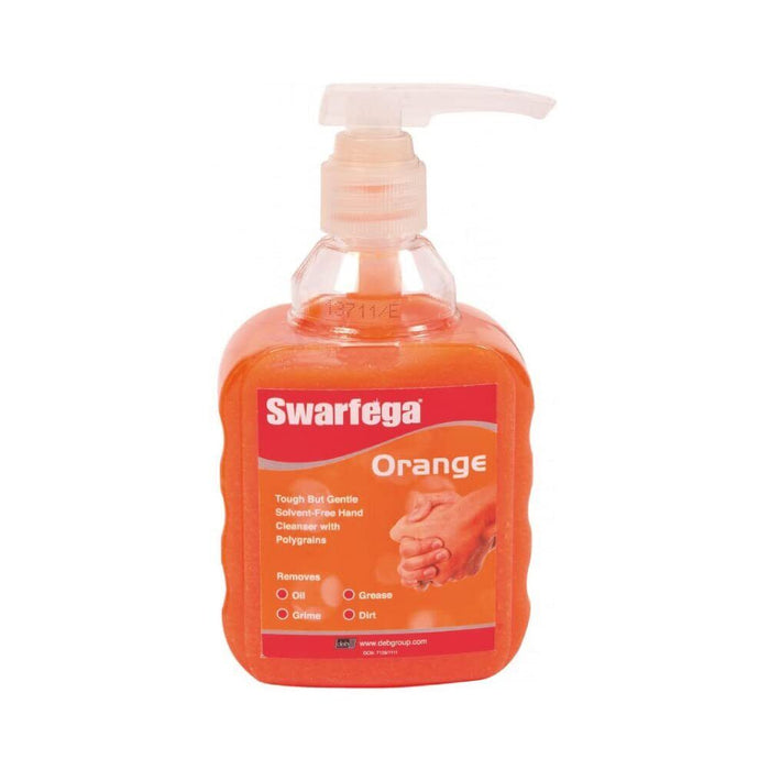 Swarfega 450ML Orange Hand Wash Solvent-Free Heavy Duty Hand Cleaner SOR400MP