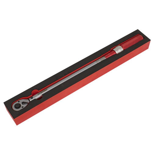 Sealey Torque Wrench Micrometer Style 1/2" SQ Drive 60-330NM Calibrated STW905
