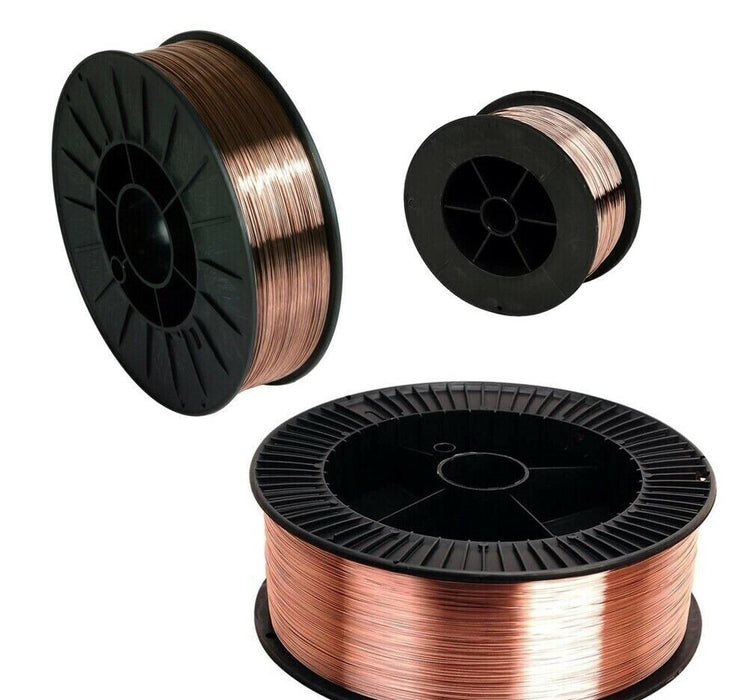 MILD STEEL MIG WELDING WIRE REEL  ER70S-6 SPOOL ROLL 0.6/0.8 -  1/5KG