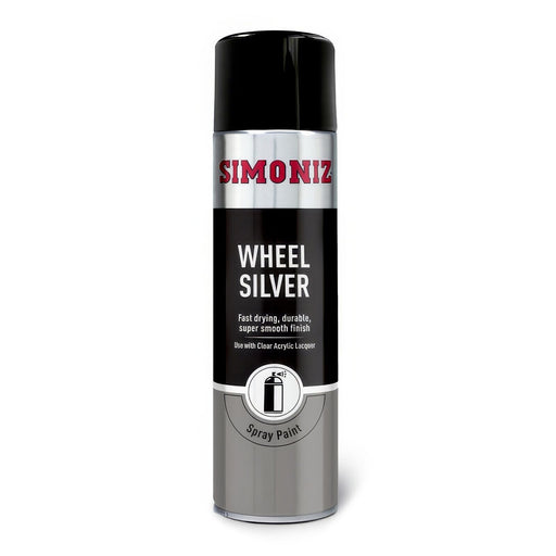 SIMONIZ Spray Paint Aerosol 500ml, Wheel Silver