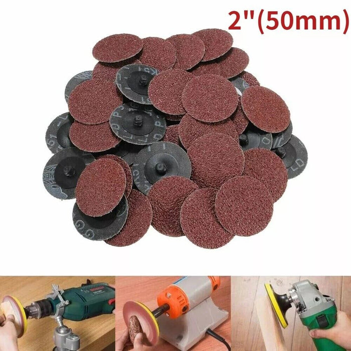 3M 22398 ROLOC FIBRE DISCS P36 50MM PK50 - BROWN
