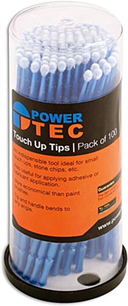 PowerTec 91452 Touch Up Tips For Small Touch Ups - Pack of 100, 95mm Long