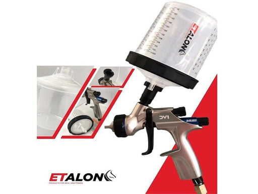 ETALON SPS PAINT CUP SYSTEM - LIDS, LINERS, PLUGS AND HARD CUP 400ML 125M PK50