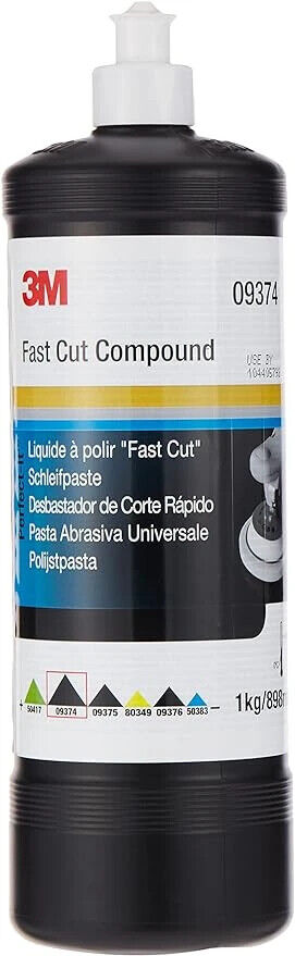 3M Perfect-It Fast Cut Compound polish similar to plus green 51815 1 kg, 09374