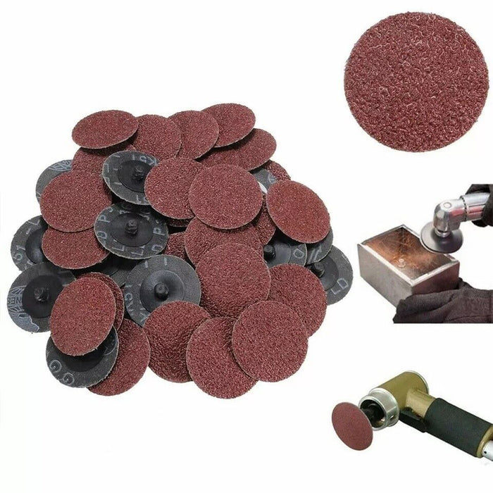 3M 22398 ROLOC FIBRE DISCS P36 50MM PK50 - BROWN
