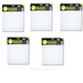 5 X U-POL ONION BOARD 100 SHEETS - CAR BODY FILLER MIXING BOARD