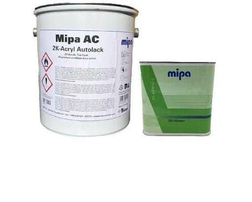 MIPA Ford 56 Frozen White 2K Direct Gloss Including Hardener Mipa H-25 7.5lt KIT