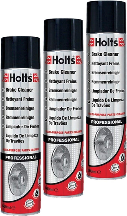 Holts Brake Cleaner Spray Effective To Remove Oil ,Dust & Dirt 600ml Pack of 3