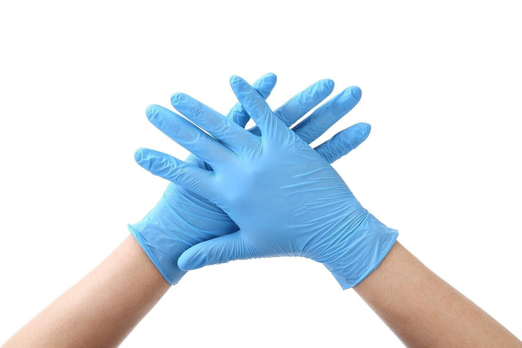 Swarfega Orange Wash 450 ML & Disposable Nitrile Gloves Blue Size  M Pack 100