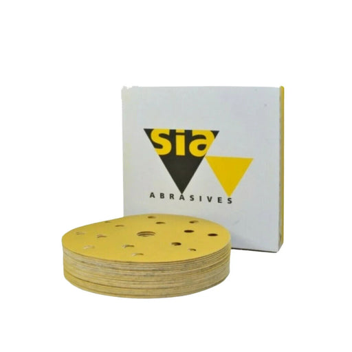 Sia Abrasives 1944 Siaone 150mm 6" Sanding Discs 15-Hole 50 in box P40 - P500