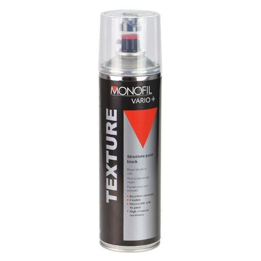 MONOFIL VARIO+ TEXTURE  BLACK BUMPER PAINT Aerosol 500ml