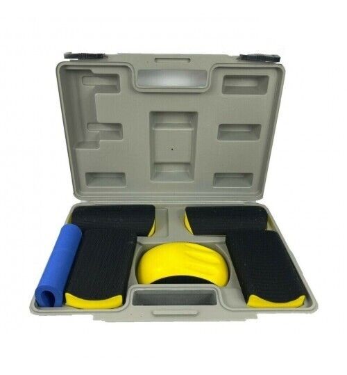 FAST MOVER TOOLS 6 PCS SANDING KIT, CURVED BLOCKS IN CASE FMT5517