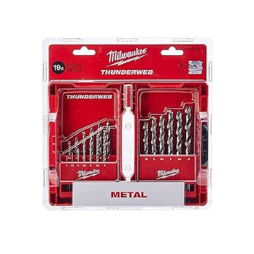 Milwaukee 4932352374 Drill, Set 19 Piece 1-10mm