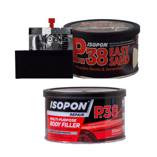 U-POL DAVIDS ISOPON P38 EASY SAND 600ML && 250ML CAR BODY FILLER BODYWORK