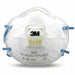 3M 8822 Valved Dust Mask Respirator FFP2 NR D P2V Cool Flow Comfort Box of 10