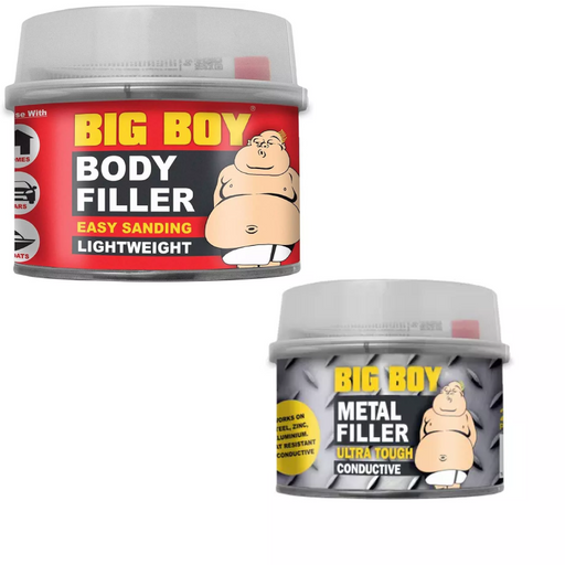Big Boy Lightweight & Ultra Tough Strong  Metal Filler Repair Steel 250ml