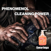 Swarfega Orange Wash 450 ML & Disposable Nitrile Gloves Blue Size  M Pack 100