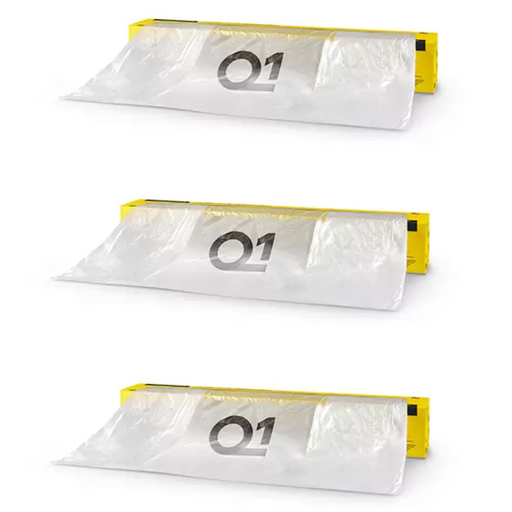 3 x Q1 MASKING FILM  5M X 120M  PREMIUM AUTOMOTIVE PROTECTION  ROLL