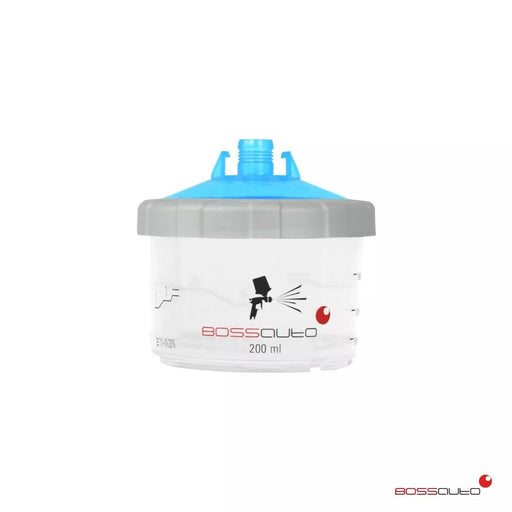 Boss Auto Paint cup system 200ml 125 microns set of 50 PPS