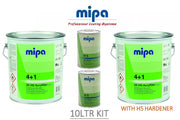 2 X MIPA 4 + 1 ACRYFILLER HIGH BUILD PRIMER WHITE 4LTR- 2 X H5 1LTR *10LTR KIT*