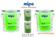2 X MIPA 4 + 1 ACRYFILLER HIGH BUILD PRIMER WHITE 4LTR- 2 X H5 1LTR *10LTR KIT*