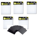 5X U-POL ONION BOARD 20 SHEETS - BODY FILLER MIXING BOARD WITH ( 10 X SPREDERS)