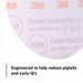 3M Hookit Purple Finishing Film Abrasive Disc 30670, 6 in, 800+ Grade, 50 Pack