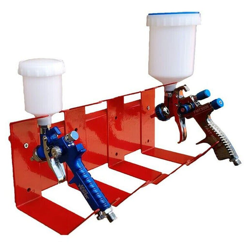 Moter Tools Magmatic wall Mountable Gravity Feed Spray Gun Holder
