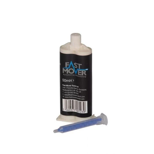 Fast Mover 2K Pu Plastic Repair Rigid Cartridge 50ml FM Glue 1.5Min
