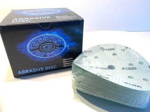 Genesis  Premium Abrasive Film Discs  P180 P400 P800 P1000 P1500 Pack of 50