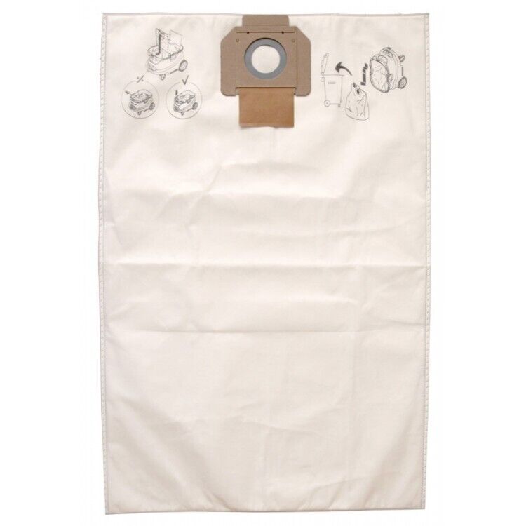 Mirka Dust Bag Fleece for DE 1025 L Vacuum Bags - 5 of Pack - 8999000211