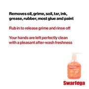 Swarfega 450ML Orange Hand Wash Solvent-Free Heavy Duty Hand Cleaner SOR400MP