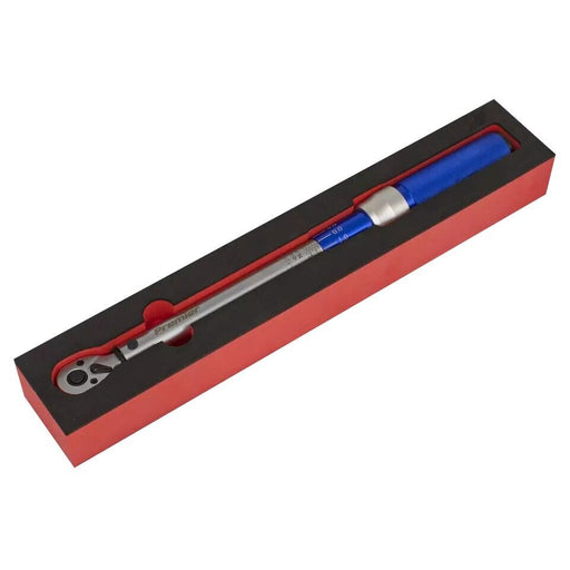 Sealey Torque Wrench Micrometer Style 3/8" SQ Drive 20-120NM Calibrated STW903