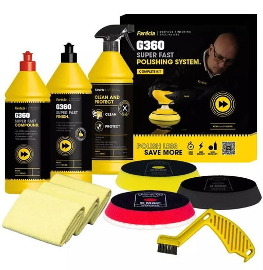 Farecla G360 Super Fast Polishing System - Complete KT3018