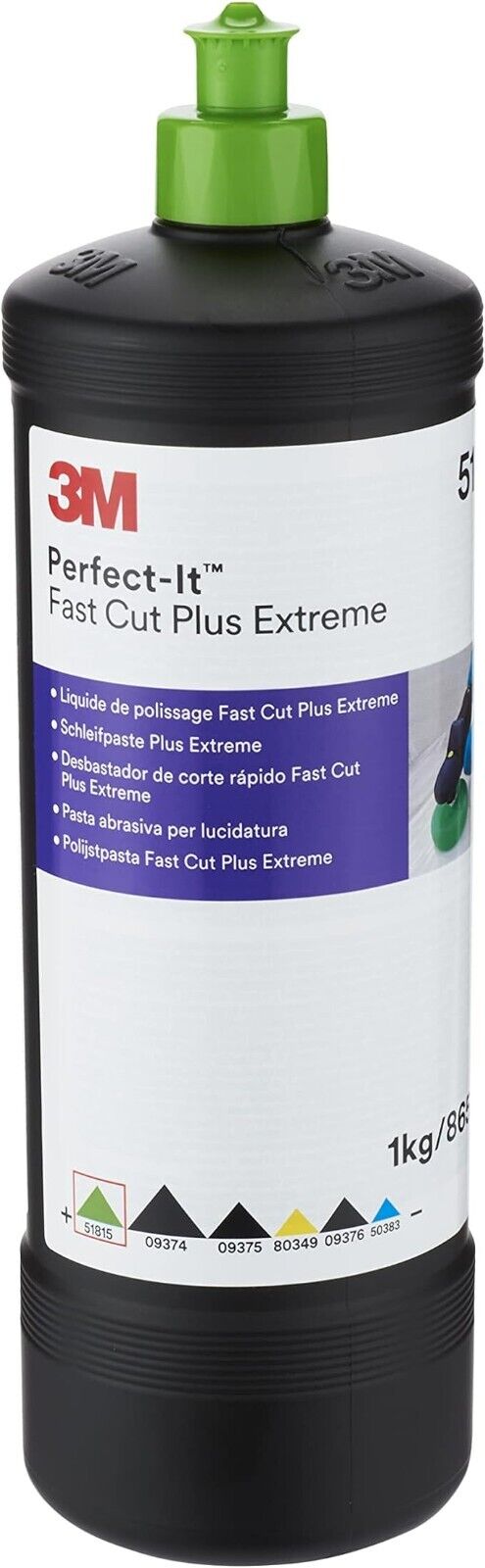3M 51815 Perfect It Green Fast Cut Plus Extreme Polishing Compound 1L