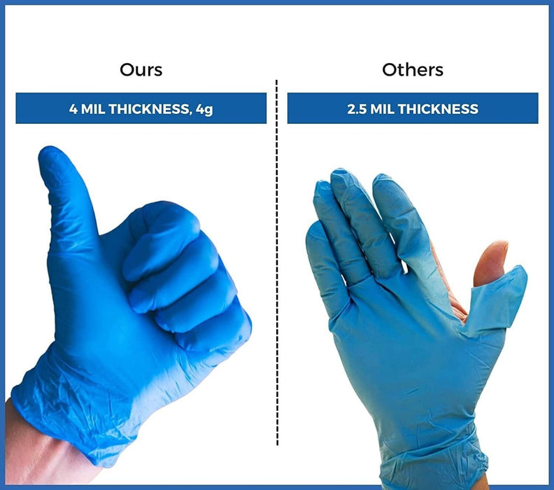 Swarfega Orange Wash 450 ML & Disposable Nitrile Gloves Blue Size  M Pack 100